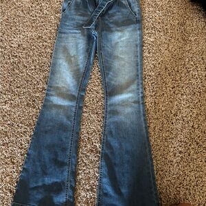 Almost Famous Flare Blue Jeans